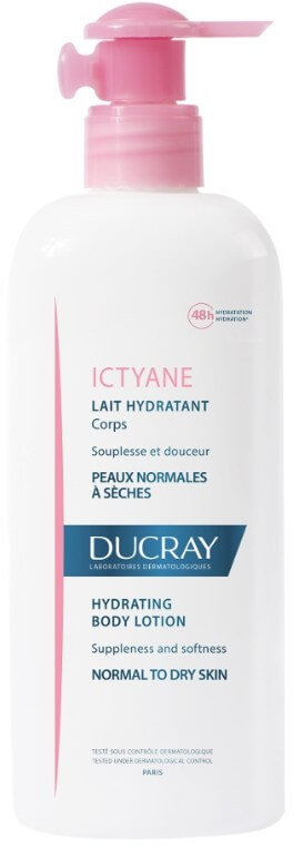 Ducray Ictyane Hydrating Body Lotion Normal Dry Skin 400ml
