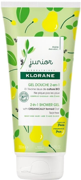 Klorane Petit Junior ShowerGel Pear 200ml