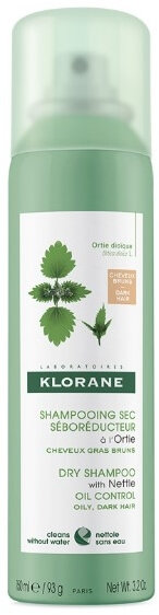 Klorane Dry Shampoo Ortie Dark Hair Oil Control 150ml