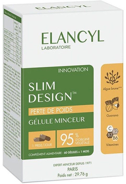 Elancyl Slim Design Gellule Minceur 60caps