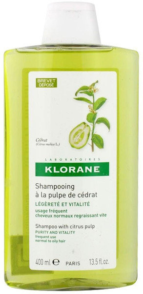 Klorane Purifying Shampoo With Citrus 400ml