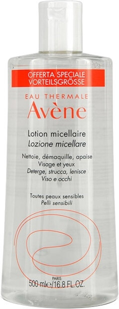 Avene Lotion Micellaire Face & Eyes Sensitive Skin 500ml 