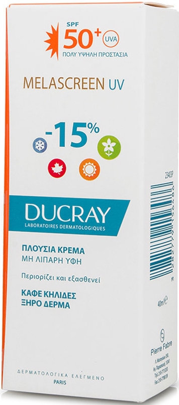 Ducray Melascreen UV Rich Cream Anti-Brown Spots SPF50+ 40ml