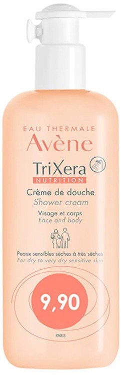 Avene TriXera Nutrition Dry Very Dry Shower Cream 500ml