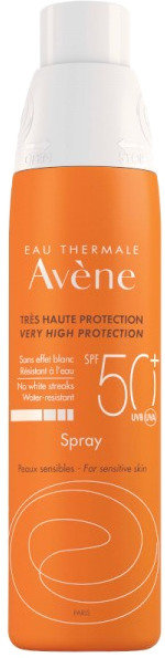 Avene Soins Solaires Spray SPF50+ Very High Protection 200ml Avene Soins Solaires Spray SPF50+ Very High Protection 200ml