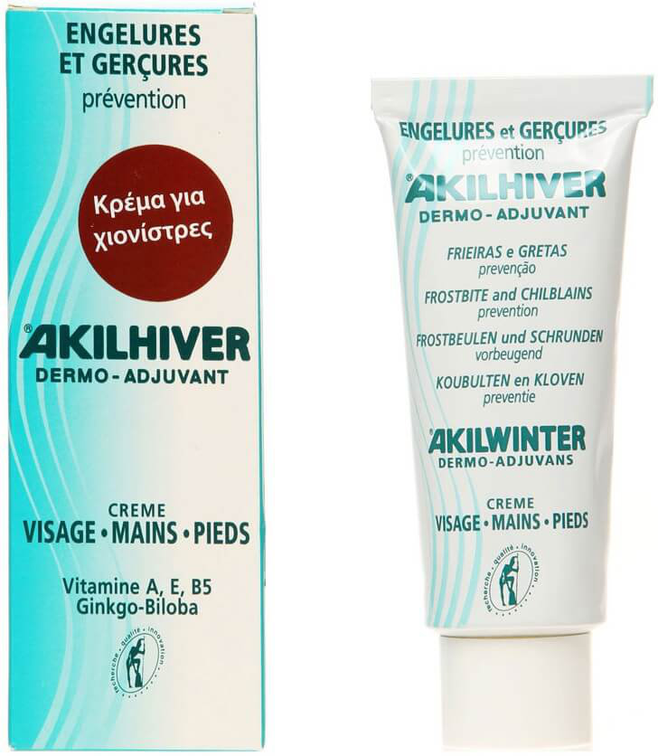 Akileine Akilwinter Cream for Face Hands Feet 75ml