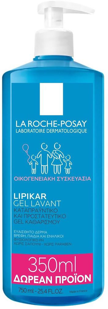 La Roche-Posay Promo Lipikar Gel Lavant 750ml 