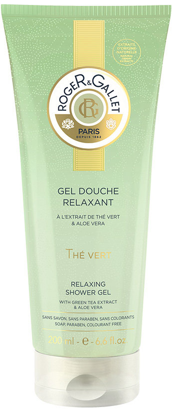 Roger & Gallet The Vert Green Tea Soothing Shower Gel 200ml