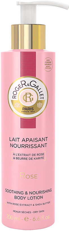 Roger & Gallet Rose Relaxing Body Lotion Pump 200ml
