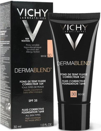 Vichy Dermablend Corrective Foundation Fluid 30 30ml 