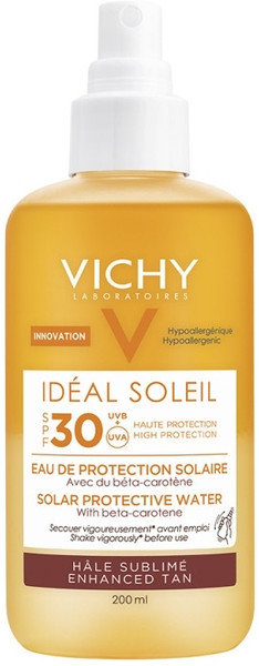Vichy Ideal Soleil Protective Water Enhanced Tan SPF30 200ml