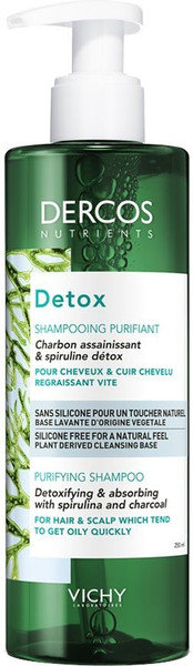 Vichy Dercos Detox Purifying Shampoo Oily Hair 250ml 