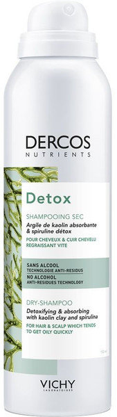 Vichy Dercos Nutrients Detox Dry Shampoo 150ml