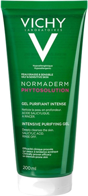 Vichy Normaderm Phytosolution Gel Oily to Acne Skin 200ml