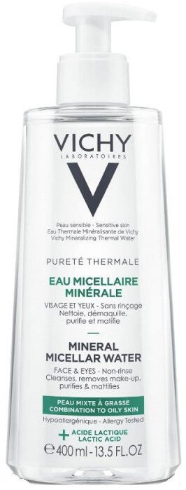 Vichy Purete Thermale Mineral Micellar Water Oily Skin 400ml