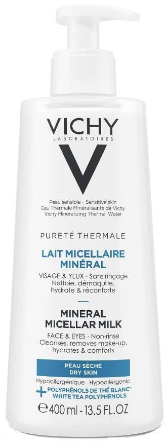 Vichy Purete Thermale Mineral Micellar Milk Dry Skin 400ml