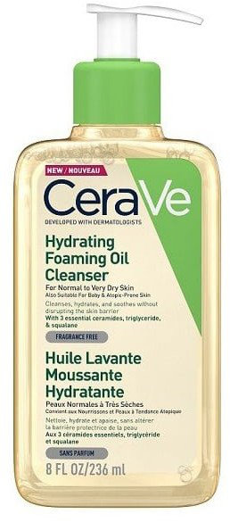 CeraVe Hydrating Foaming Oil Cleanser 236ml