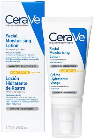 CeraVe Facial Moisturising Lotion SPF30 Normal-Dry Skin 52ml