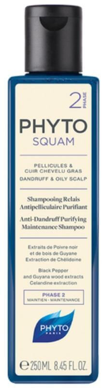 Phyto Squam Phase 2 Anti Dandruff & Oily Scalp Shampoo 250ml