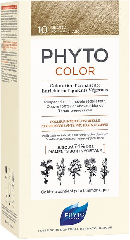 Phyto Phytocolor Extra Light Blond 10 50ml