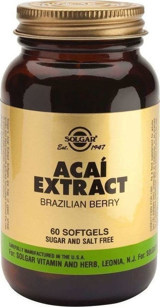 Solgar Acai Extract 60softgels