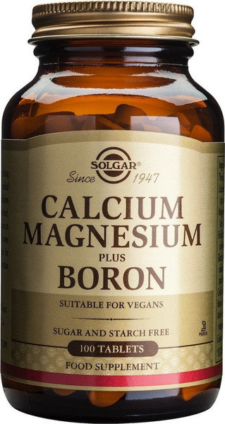 Solgar Calcium Magnesium Plus Boron 100tabs