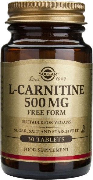 Solgar L-Carnitine 500mg 30tabs