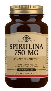 Solgar Spirulina 750mg 80vcaps