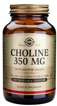 Solgar Choline 350mg 100vcaps