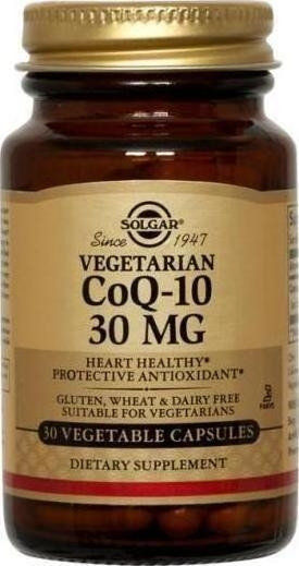 Solgar Coenzyme Q10 30mg 30vcaps
