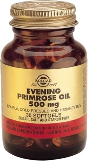 Solgar Evening Primrose Oil 500mg 30softgels Solgar Evening Primrose Oil 500mg 30softgels