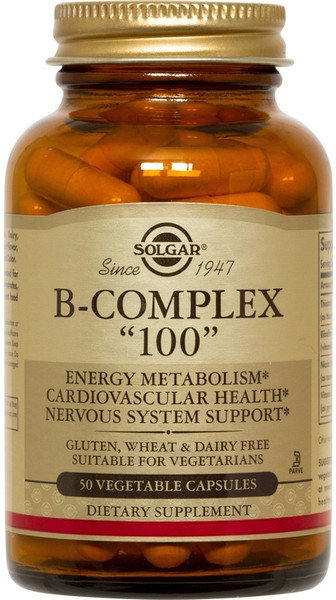 Solgar Vitamin B-Complex 100 50vcaps