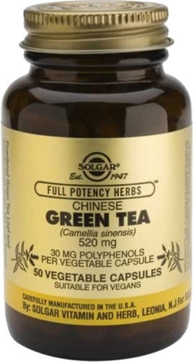 Solgar Green Tea 520mg 50vcaps