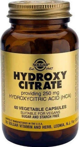 Solgar Hydroxy Citrate 250mg 60vcaps