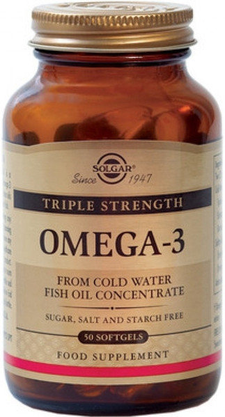 Solgar Omega-3 Triple Strength 50softgels
