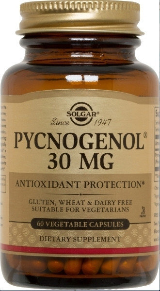 Solgar Pycnogenol 30mg 60vcaps