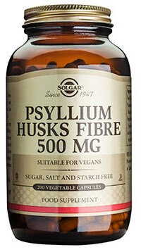 Solgar Psyllium Husks Fibre 500mg 200vcaps