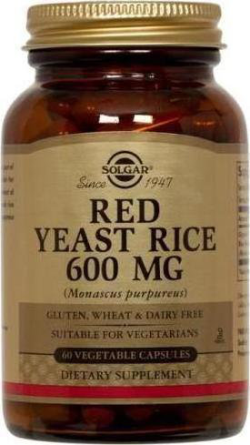 Solgar Red Yeast Rice 600mg 60vcaps