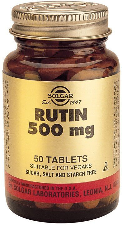 Solgar Rutin 500mg 50tabs 