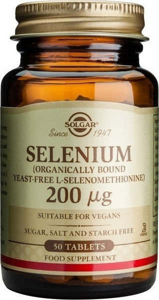 Solgar Selenium 200mg 50tabs Solgar Selenium 200mg 50tabs