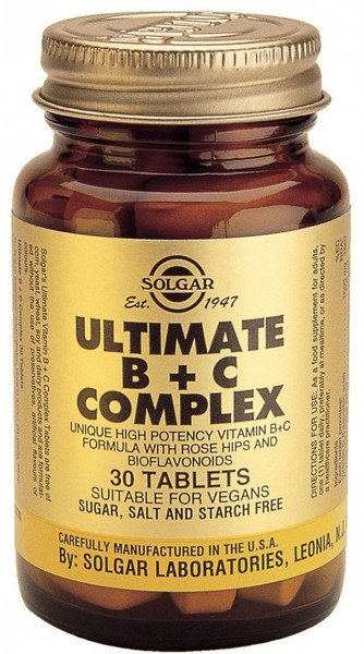 Solgar Ultimate B+C Complex 30tabs