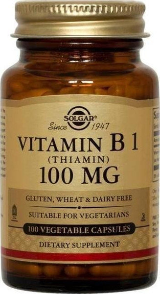 Vitamin B1 Thiamin 100mg 100vcaps