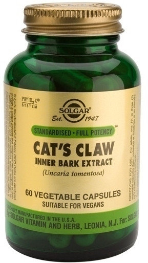 Solgar Cat's Claw Inner Bark Extract 60vcaps