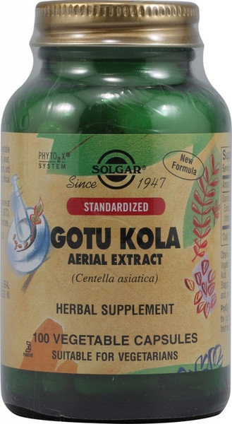 Solgar Gotu Kola Aerial Extract 100vcaps