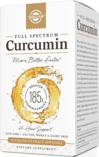 Solgar Full Spectrum Curcumin 30softgels