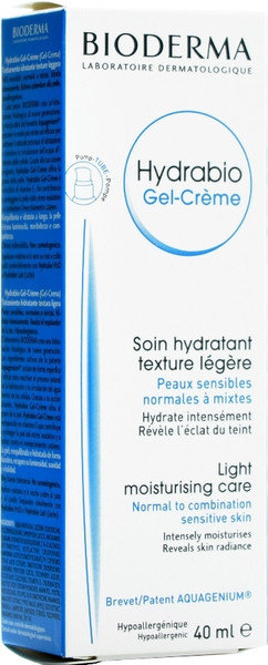 Bioderma Hydrabio Light Gel Cream Dehydrated Skin 40ml