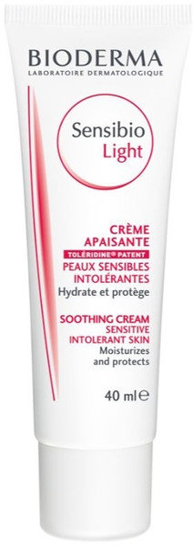 Bioderma Sensibio Light Cream Sensitive Intolerant Skin 40ml