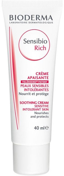 Bioderma Sensibio Rich Cream Sensitive Intolerant Skin 40ml
