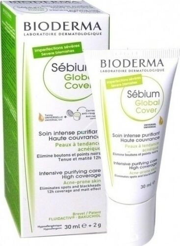Bioderma Sebium Global Cover Intensive Purifying Care 30ml