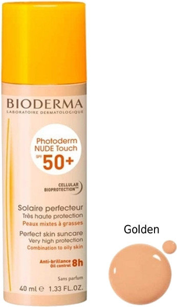 Bioderma Photoderm Nude Touch SPF50+ Golden Tint 40ml